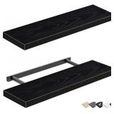 QEEIG Bathroom Shelves 24 inches Long Wall...