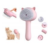 (4 pack) Cloud Care 4-in-1 Misting Pet Brush...