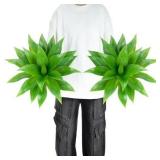 Artificial Agave Faux Agave Fake Greenery 18In...