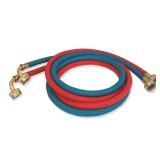 ( Black) 4 ft Universal Washing Machine Hose w/...