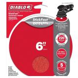 Diablo 6 in. Ceramic ROS Disc 220 Grit 5 pk