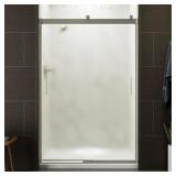 $591 Levity Frameless Shower Door with Handles