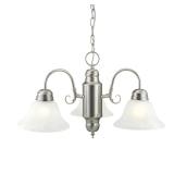 $110 Millbridge Nickel Chandelier 3-Light