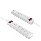 6-Outlet Power Strip w/ 4 ft Cord (2-Pack)