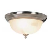 $261 Pallet: 54 Units-13 in. 2-Light Flush Mount