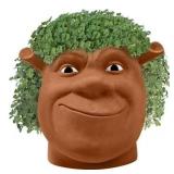 Shrek Chia Pet Handmade Planter by JEI