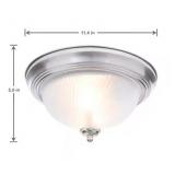 $719 Pallet of 48 -11' Brushed Nickel Flush Mount