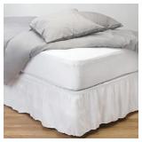 Mattress Protector with Zippered Encasement, TWIN