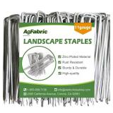 6 in. 11 Gauge Landscape Staples, 100-Pcs