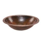 $210 Copper Sink in Oil Rubbed Bronze 19x14