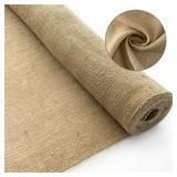 Wellco 63in x 50ft Burlap Roll - Natural Burlap