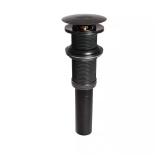 1-1/4 in. Push Button Sink Drain, Oiled Bronze
