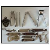 Vintag Advertising Bottle Openers, Nut Crackers