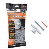 Toggle bolt with Screws Included 20-Pack