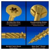 Epoxy Exterior Construction screws