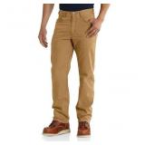 Men's Relaxed Fit Hickory Canvas Work pants 32 x32