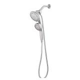 6Spray 5in Round Shower Head/Handheld Combo1.8 GPM