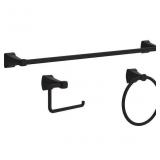 Flynn Matte Decorative Bathroom Hardware Set