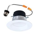 4-in 600 -Lumens Round Dimmable LED Downlight