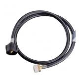 3/8-in PVC/Zinc 1-lb to 20-lb LP hose and adapter