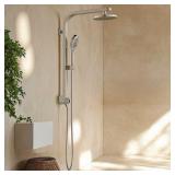 Dual Head Shower Panel System with 3-way Diverter