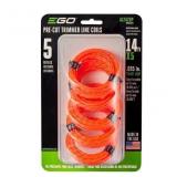 EGO 5 -Pack 0.095-in x 14-ft Pre-cut Trimmer Line