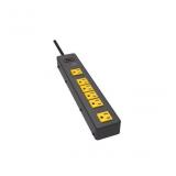 Utilitech 9-3/4ft 6Outlet Indoor Black Power Strip
