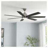 60-in LED Outdoor Mount Ceiling With Light 7-Blade