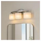 21.5-in 3- Light Transitional Bathroom