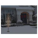 7ft LED Twinkling Branch Christmas Tree Decoration