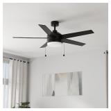 52-in LED Covered Outdoor Ceiling Fan/5 -Blade