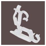 Titan PRO 100 -Pack Plastic Gutter/Shingle clips