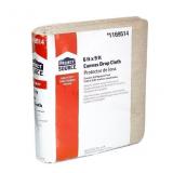 Project Source 8oz Canvas 6-ft x 9-ft Drop Cloth