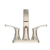 Handle Bathroom Sink Faucet/ Drain with Deck Plate