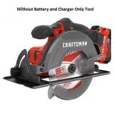 CRAFTSMAN Max 6-1/2-in Cordless Circular saw kit