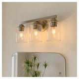 3 Light Transitional Bathroom Vanity light
