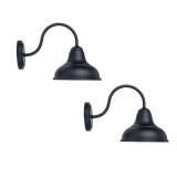 1 -Light 9.45-in H Hardwired Outdoor Wall Light