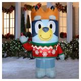 Bluey 8-ft Lighted Character Arts Bluey Inflatable