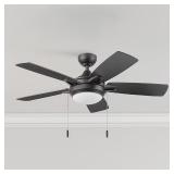 44-in LED Ceiling Fan With Light 5 -Blade