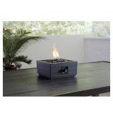 Steel Square Portable Liquid propane Fire pit