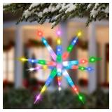 8.9in Freestanding Yard decoration/White LEDLights