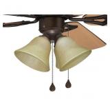 4 -Light Bronze LED Ceiling Fan Light Kit