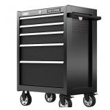 5 -Drawer Steel Rolling Tool Cabinet ( Black )