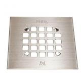 4-1/4-in Snap-Tite Square Brushed Nickel Strainer