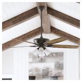 62-in Ceiling Fan With Light 5 -Blade