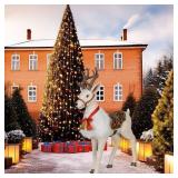 4.25-ft LED Reindeer Animatronic Decoration