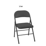 Residential Standard Metal Folding Chair-2Set