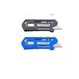 Aluminum 3/4-in 2 -Blade Retractable Utility Knife