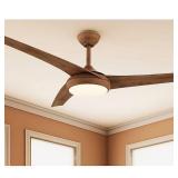 52-in LED Ceiling Fan With Remote Control 3 -Blade