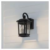 1 -Light 13.25-in Hardwired Outdoor Wall Light